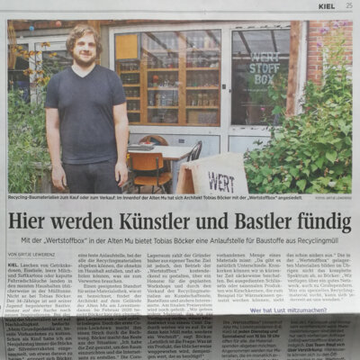 Meldung: 10.08.2021 // We're in the newspaper