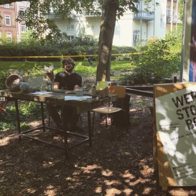 Meldung: 21.08.2021 // We are at the summer festival of the "Alte Mu"