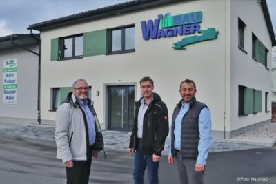 OB-Besuch beim Wagner-Bau (Bild vergrößern)