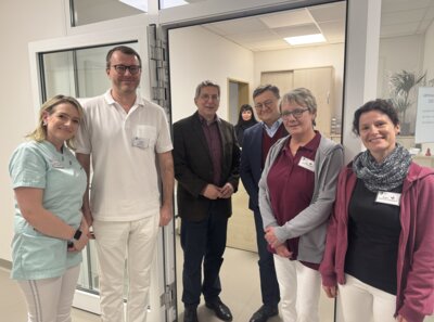 Bürgermeister begrüßt neuen Hausarzt in Wittenberge (Bild vergrößern)