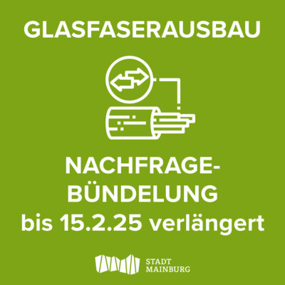 Meldung: Glasfaser: Nachfragebündelung bis 15.2.2025 verlängert