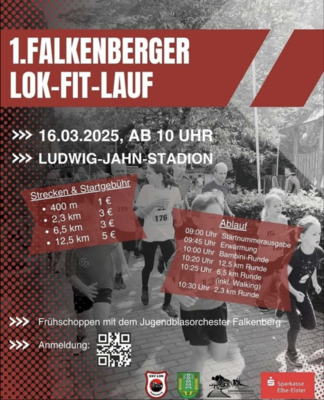 🏃‍♂️🔥 Abteilung Laufen: 1. Falkenberger Lok-Fit-Lauf 🔥🏃‍♂️