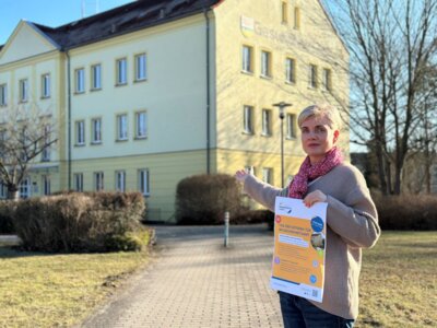 Amtsleiterin Frau Dr. Susanne Rosenthal lädt zum Tag der offenen Tür des Gesundheitsamtes (Bild: Landkreis OSL/Nora Bielitz) (Bild vergrößern)
