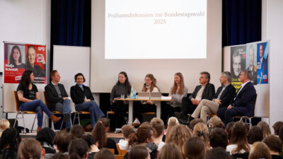 Meldung: Die große Politik im persönlichen Gespräch - zwei Podien zur Bundestagswahl