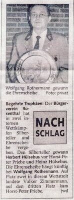 Sieger Silberteller & Ehrenscheibe 2008 (Bild vergrößern)