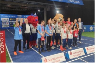 Foto zur Meldung: ISTAF Indoor 2025 mit der Theodor-Andresen-Schule