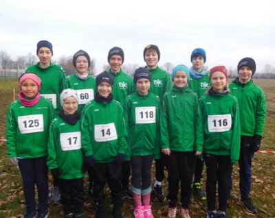 DJK Schülerteam bei Unterfränkischen Crosslaufmeisterschaften stark