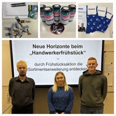 Meldung: Vorzeitige Auslerner präsentieren ihr Projekt
