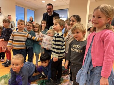 Feierliche Einweihung der Regenbogengruppe der Fliedener Kita St. Josef