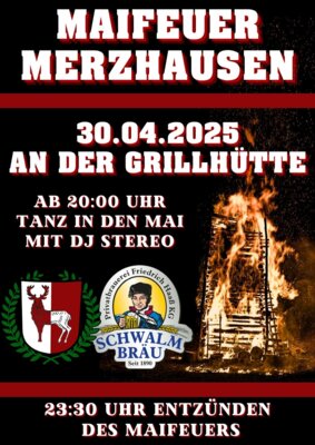 Maifeuer an der Grillhütte