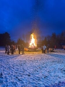 Meldung: Erstes Neujahrsfeuer in Tornow!