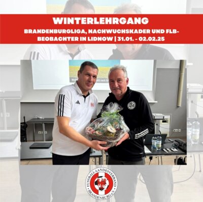 Wintertagung der Brandenburgliga-Schiedsrichter, des Nachwuchskaders und der FLB-Beobachter in Lindow (Bild vergrößern)