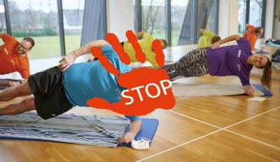 Aufnahmestopp bei Pilates Donnerstags-Gruppe, Dienstag noch Plätze frei! (Bild vergrößern)