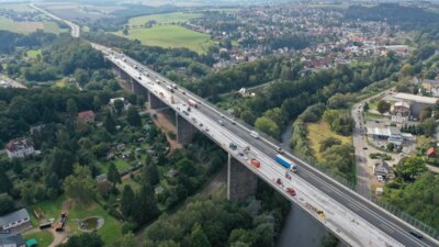 Grunderneuerung Autobahn 72 (Bild vergrößern)