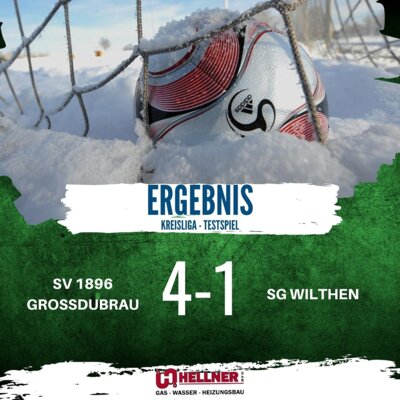 [SGW I] Testspiel gegen SV 1986 Großdubrau