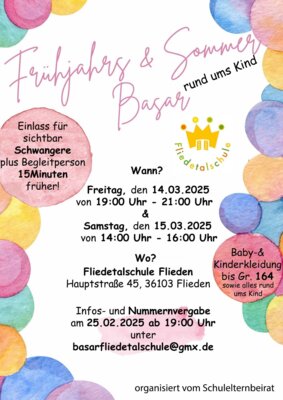 Kleiderbasar Frühjahr Sommer