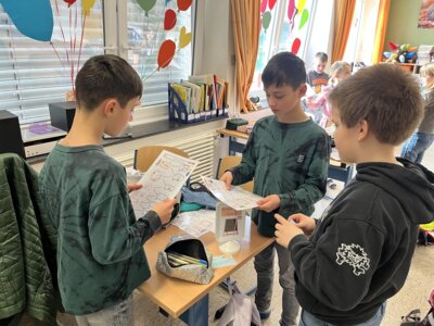 Einblicke in den Englischunterricht der Klasse 3 (Bild vergrößern)