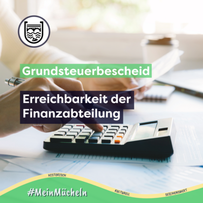 Grundsteuerbescheid - Erreichbarkeit (Bild vergrößern)