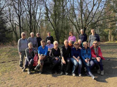 Unsere Wandergruppe (Bild vergrößern)