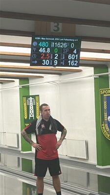 Classic Kegeln: Max Schmidt mit 6. Platz bei den KEM