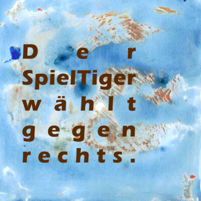 Der SpielTiger wählt gegen rechts