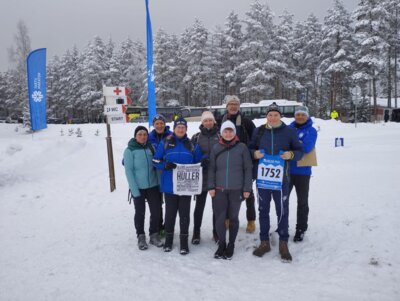 Das Ruhlaer Team in Estland