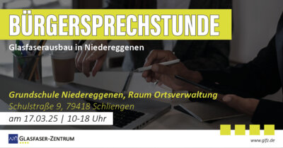 Bürgersprechstunde am 17.03.2025 - Niedereggenen (Bild vergrößern)