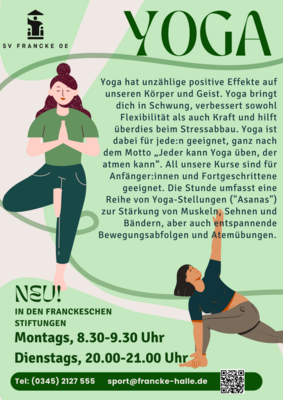 Neue Yogakurse ab März!