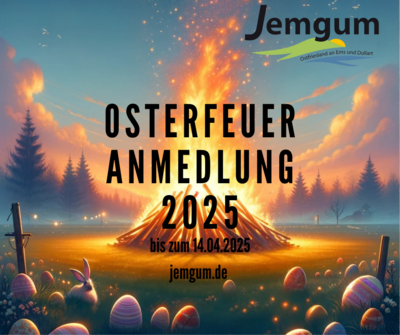 Osterfeueranmeldung (Bild vergrößern)