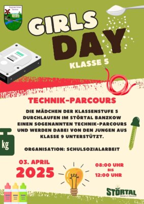 Girls´ Day Klasse 5 (Bild vergr&ouml;&szlig;ern)