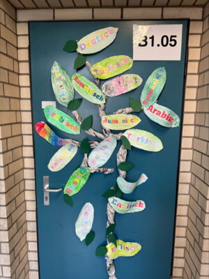 Viele Sprache machen unsere Schule stark! (Bild vergrößern)