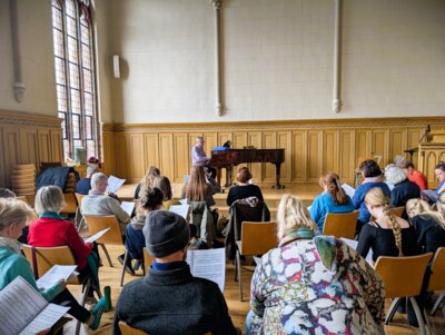 Foto zur Meldung: Erfolgreicher Workshop zur Vorbereitung der Broadway-Oper „Street Scene“