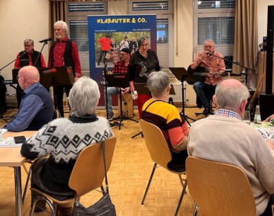 Foto zur Meldung: Stimmungsvoller Sonntagnachmittag mit Klabauter & Co“ in der Begegnungsstätte