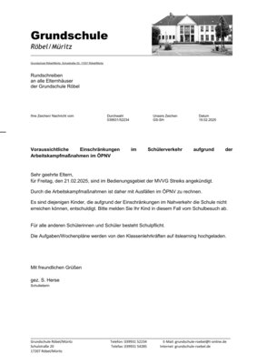 Voraussichtliche Einschränkungen im Schülerverkehr aufgrund der Arbeitskampfmaßnahmen im ÖPNV (Bild vergr&ouml;&szlig;ern)