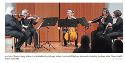 Planorbis-Quartett "Harmonie im Wandel" (Bild vergrößern)
