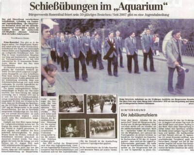 Bericht zum 50. jährigen Jubiläum (Bild vergrößern)