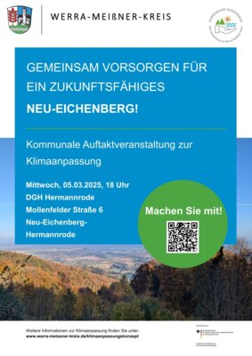 Einladung zur Klimaanpassung im Werra-Meißner-Kreis – Gemeinsam vorsorgen (Bild vergr&ouml;&szlig;ern)
