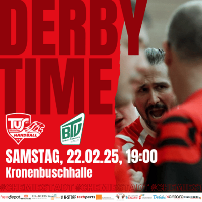 Meldung: DERBYTIME in der Kronenbuschhalle