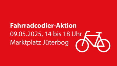 Fahrradcodier-Aktion (Bild vergrößern)