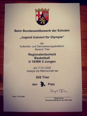 Basketball Regionalentscheid 2024/2025 (Bild vergr&ouml;&szlig;ern)