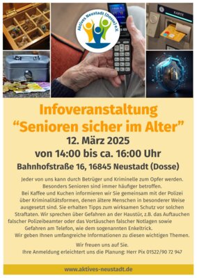 Flyer Senioren im Alter