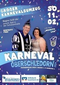 Meldung: Straßenkarneval in Oberschledorn