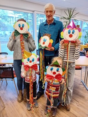 Fasnet-Basteln im Spiel-Café