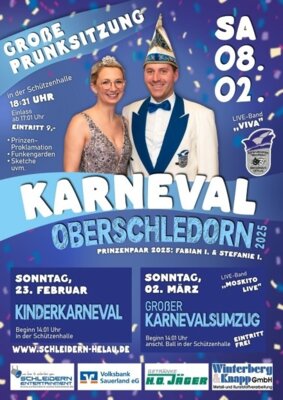 Meldung: Das Plakat für die närrischen Tage ist da!