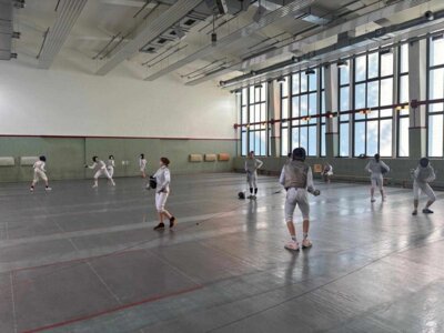 Erfolgreiches Verbandstraining im Florett (Bild vergrößern)