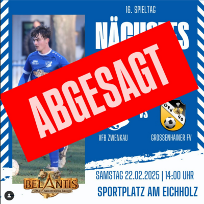 📢 SPIELABSAGE 📢 (Bild vergr&ouml;&szlig;ern)