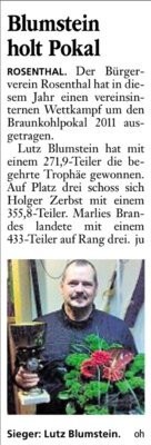 Braunkohlpokal 2011 (Bild vergrößern)