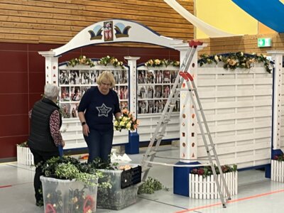 Meldung: Aufbau Karneval in Moorrege
