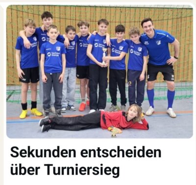 Meldung: Sekunden entscheiden über Turniersieg
