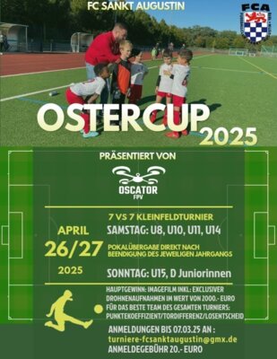 FC Sankt Augustin freut sich auf den Ostercup 2025